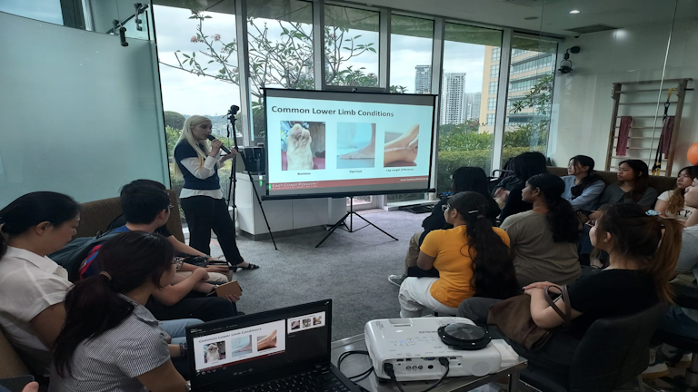 Republic Polytechnic Science Students Explore Podiatric Medicine